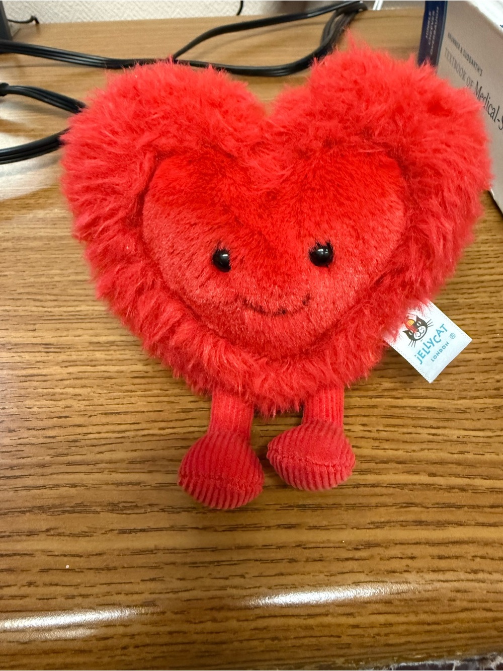 Jellycat Beatie Heart - Cute Soft Heart Toy